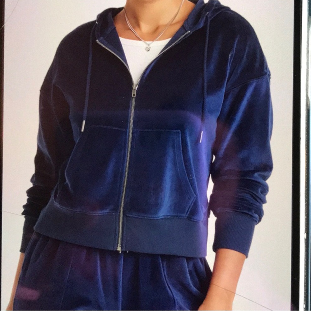 Leisure Studio Navy Zip-Up Jacket